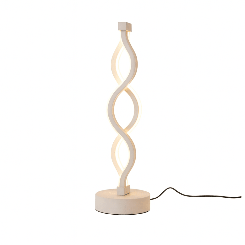 Dimmable LED Spiral Lamp, Energy-Efficient, 10 Watts, 12 Inches