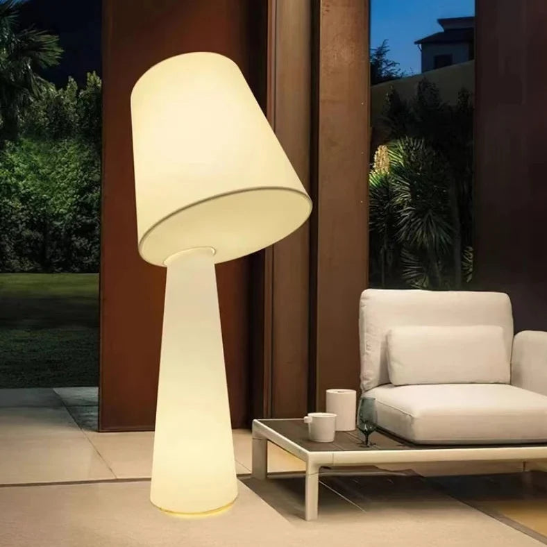 Fabric Column Floor Lamp