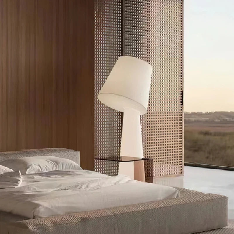 Fabric Column Floor Lamp