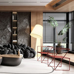 Fabric Column Floor Lamp