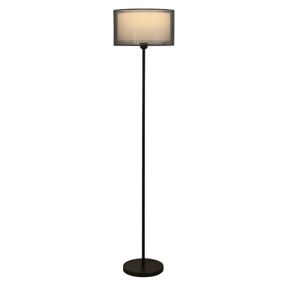 Fabric Diffuser Mesh Floor Lamp - Modern Design, 60 inches Tall2