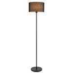 Fabric Diffuser Mesh Floor Lamp - Modern Design, 60 inches Tall