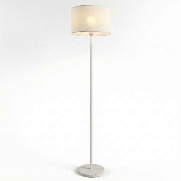 Fabric Diffuser Mesh Floor Lamp - Modern Design, 60 inches Tall1