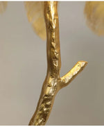 Feather Shade Floor Lamp