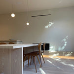 Glossy Glass LED Pendant Light