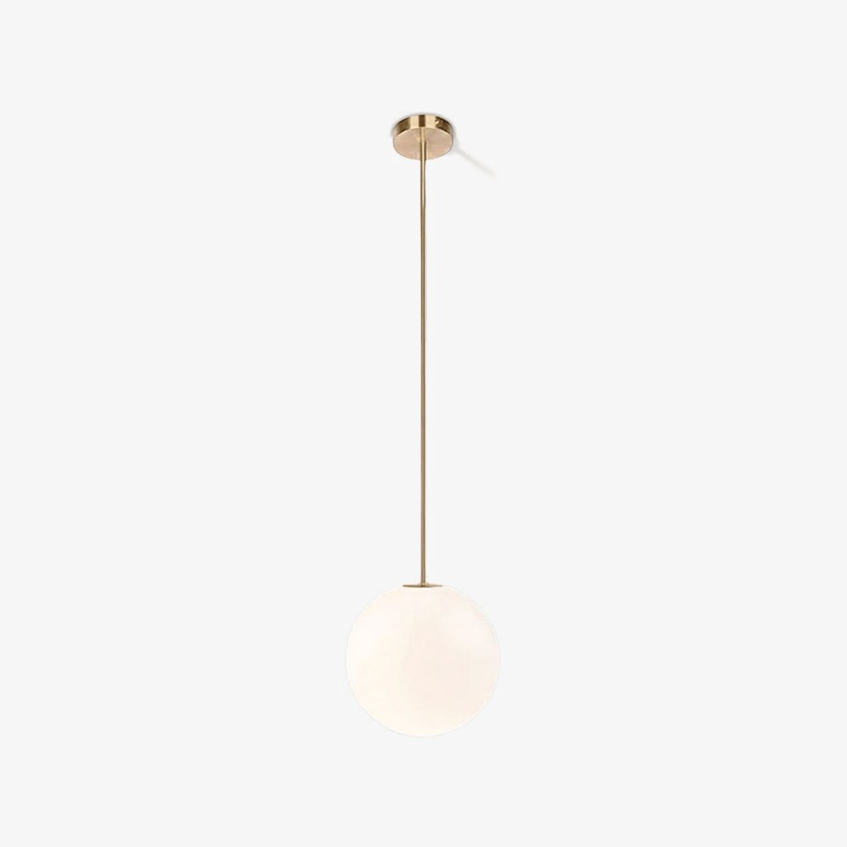 Glossy Glass LED Pendant Light