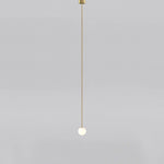 Glossy Glass LED Pendant Light