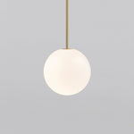 Glossy Glass LED Pendant Light