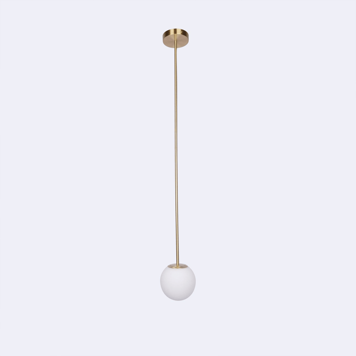 Glossy Glass LED Pendant Light