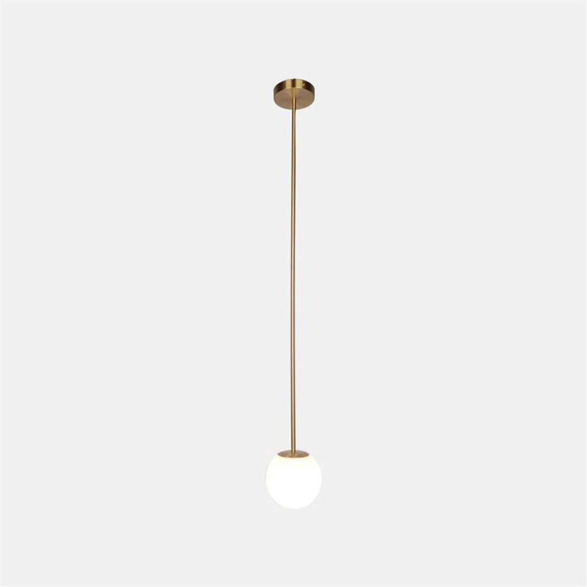 Glossy Glass LED Pendant Light
