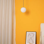Glossy Glass LED Pendant Light