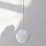 Glossy Glass LED Pendant Light