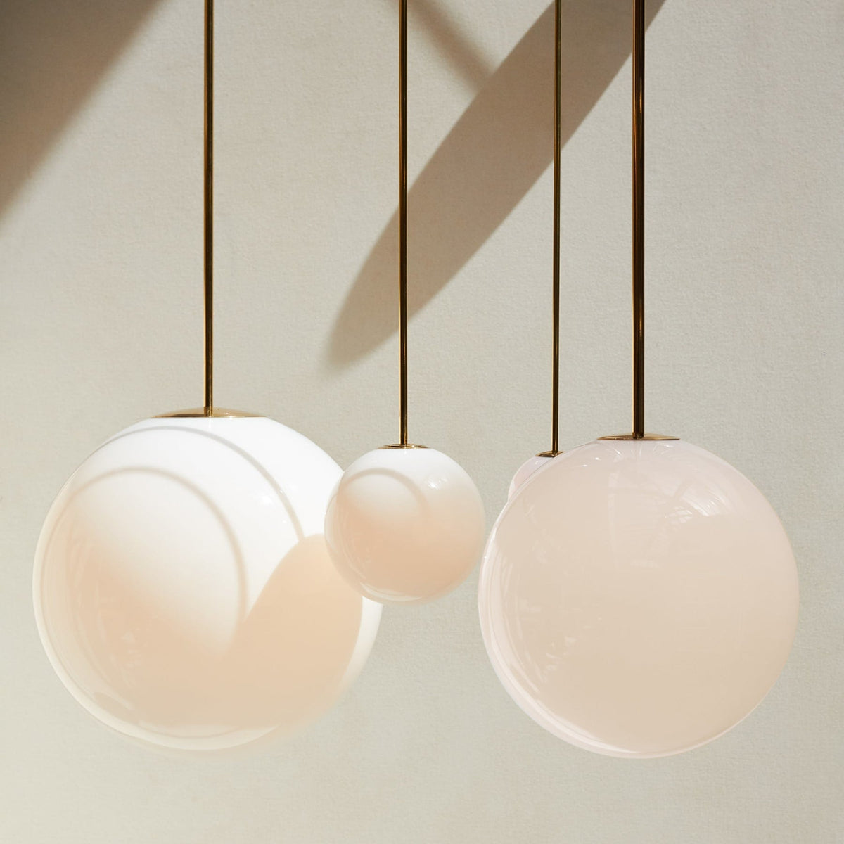 Glossy Glass LED Pendant Light
