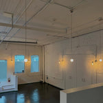 Glossy Glass LED Pendant Light