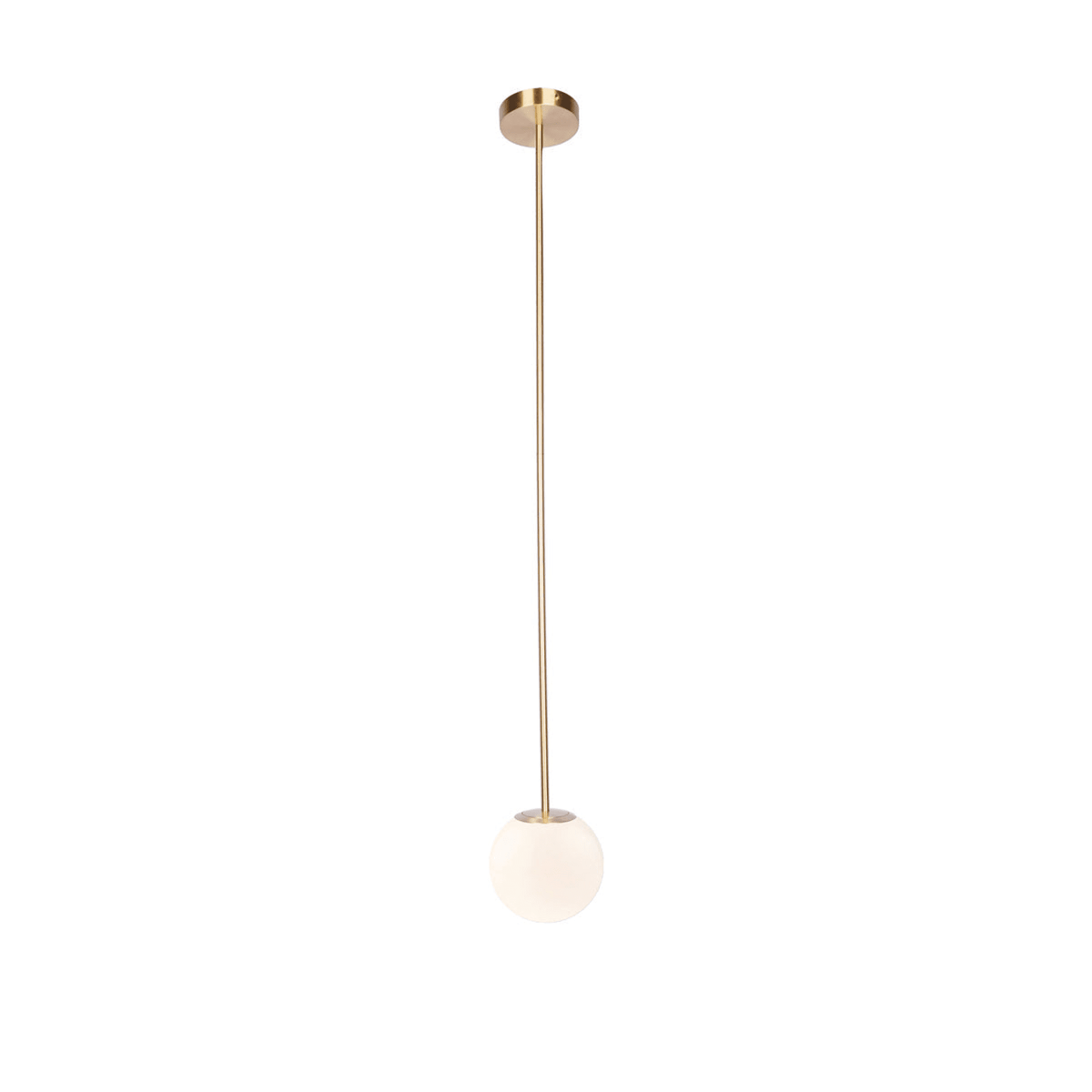 Glossy Glass LED Pendant Light