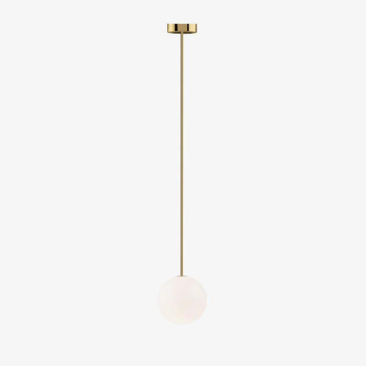 Glossy Glass LED Pendant Light