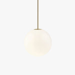 Glossy Glass LED Pendant Light