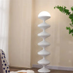 Gourd-Shaped Glass Floor Lamp
