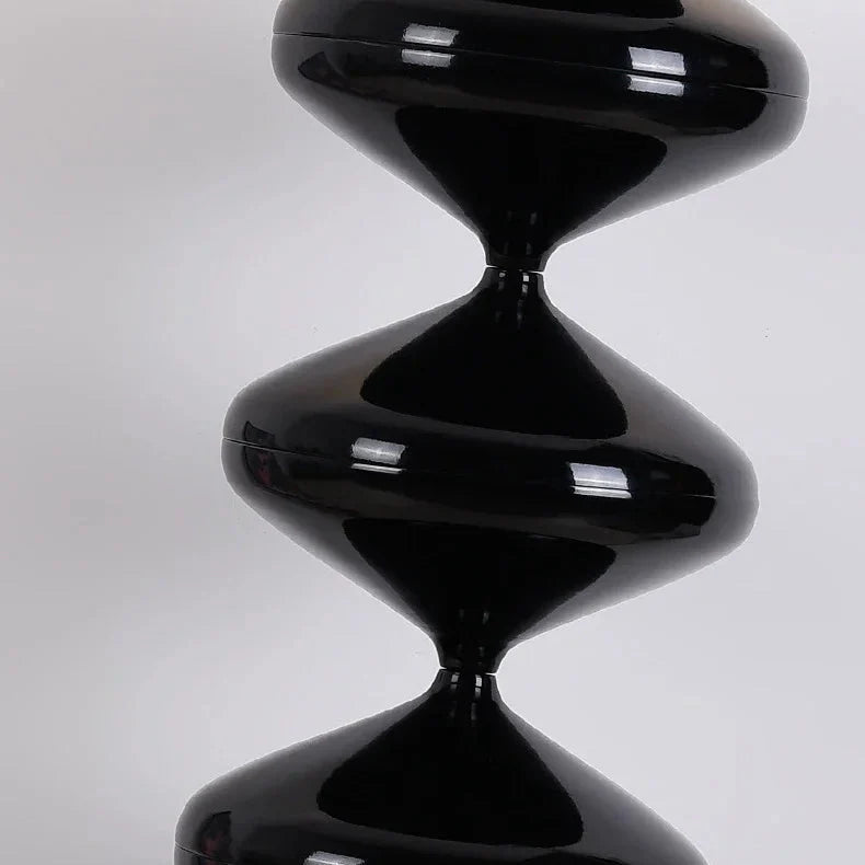 Gourd-Shaped Glass Floor Lamp
