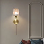 Cordless LED Wall Sconce with Glass Shade, 3000K Rechargeable Light