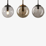 Hanging Glass Globe Wall Light
