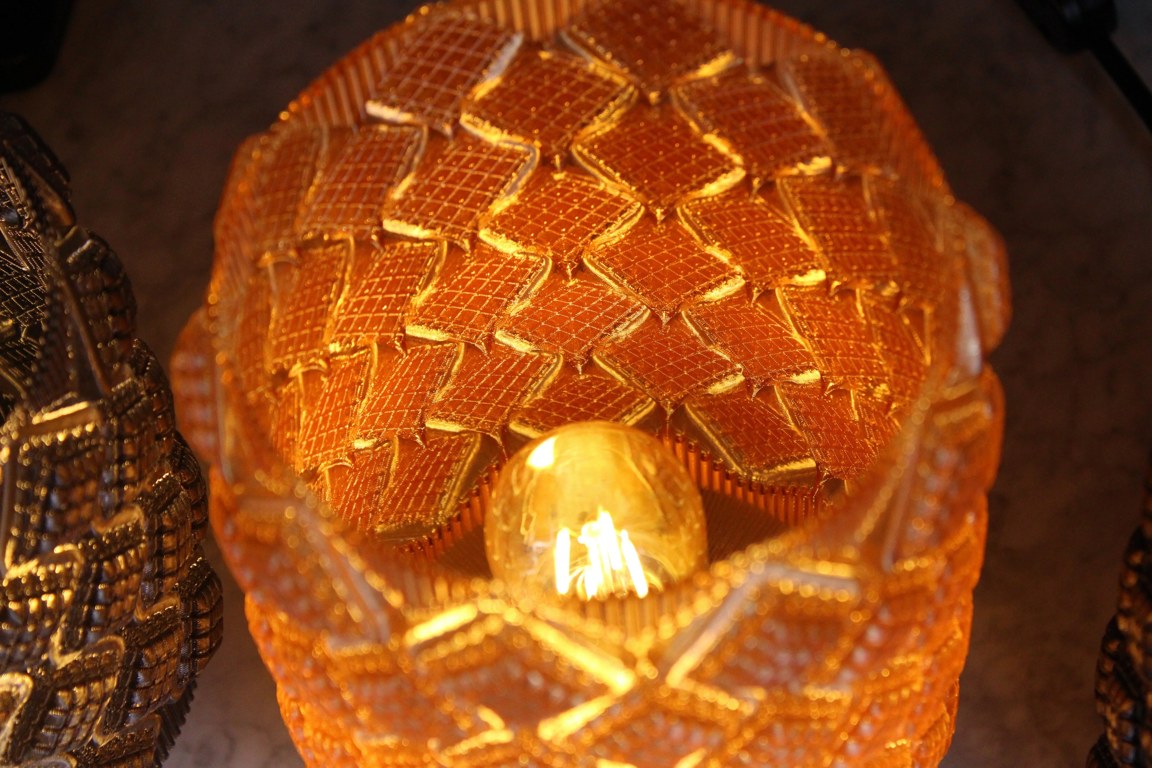 Aurelia Amber Table Lamp