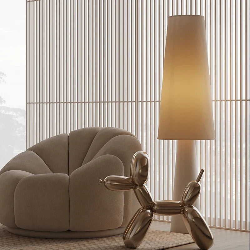 Japandi Fabric Floor Lamp