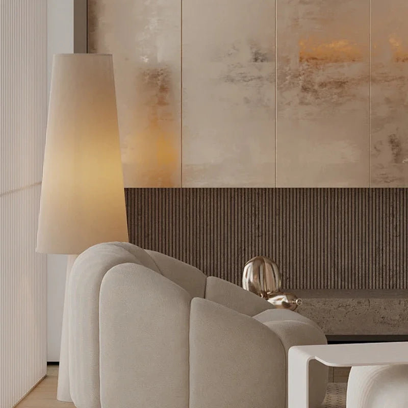 Japandi Fabric Floor Lamp