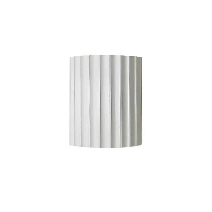 LED Wall Sconce, Striped Resin Design, Single Light Fixture