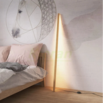 Linear Wood LED Floor Lamp