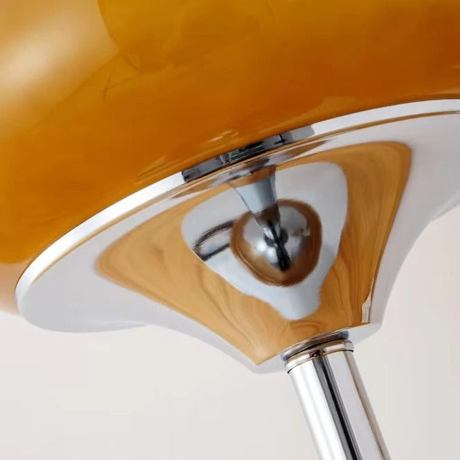 Mid-Century Glass Floor Lamp