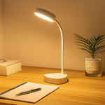 Modern LED Table Lamp, Flexible Gooseneck Design for Adjustable Lighting