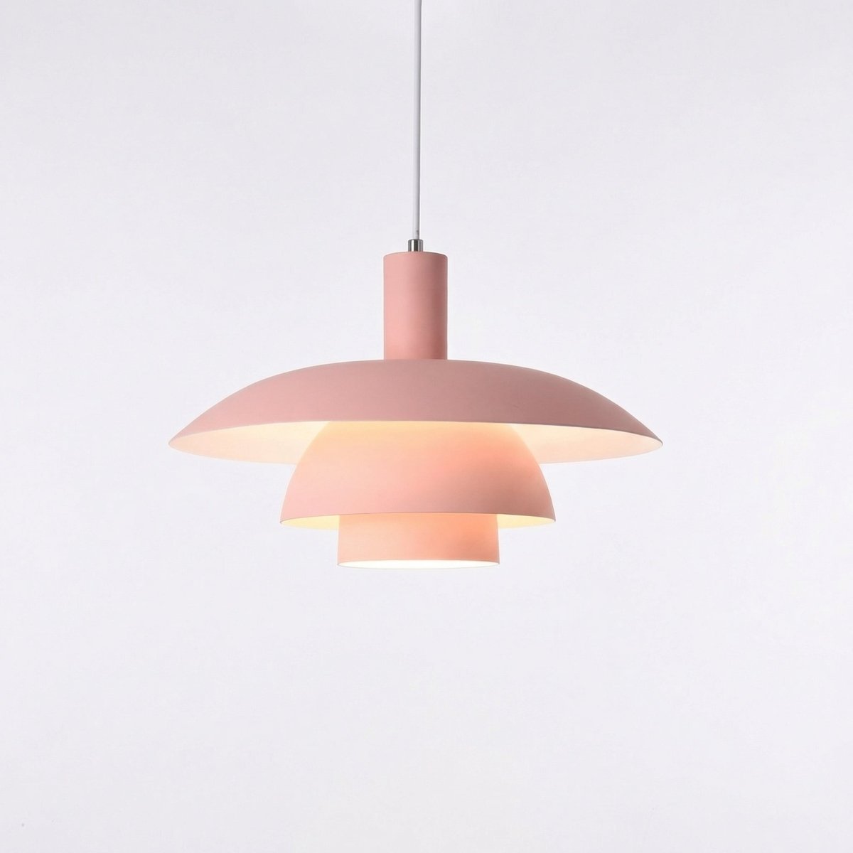 Modern UFO Pendant Light - Metal, 12-inch, Contemporary Design
