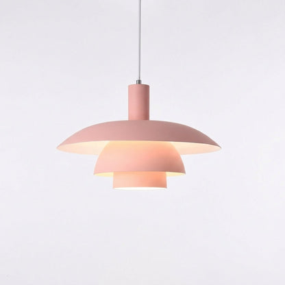 Modern UFO Pendant Light - Metal, 12-inch, Contemporary Design3