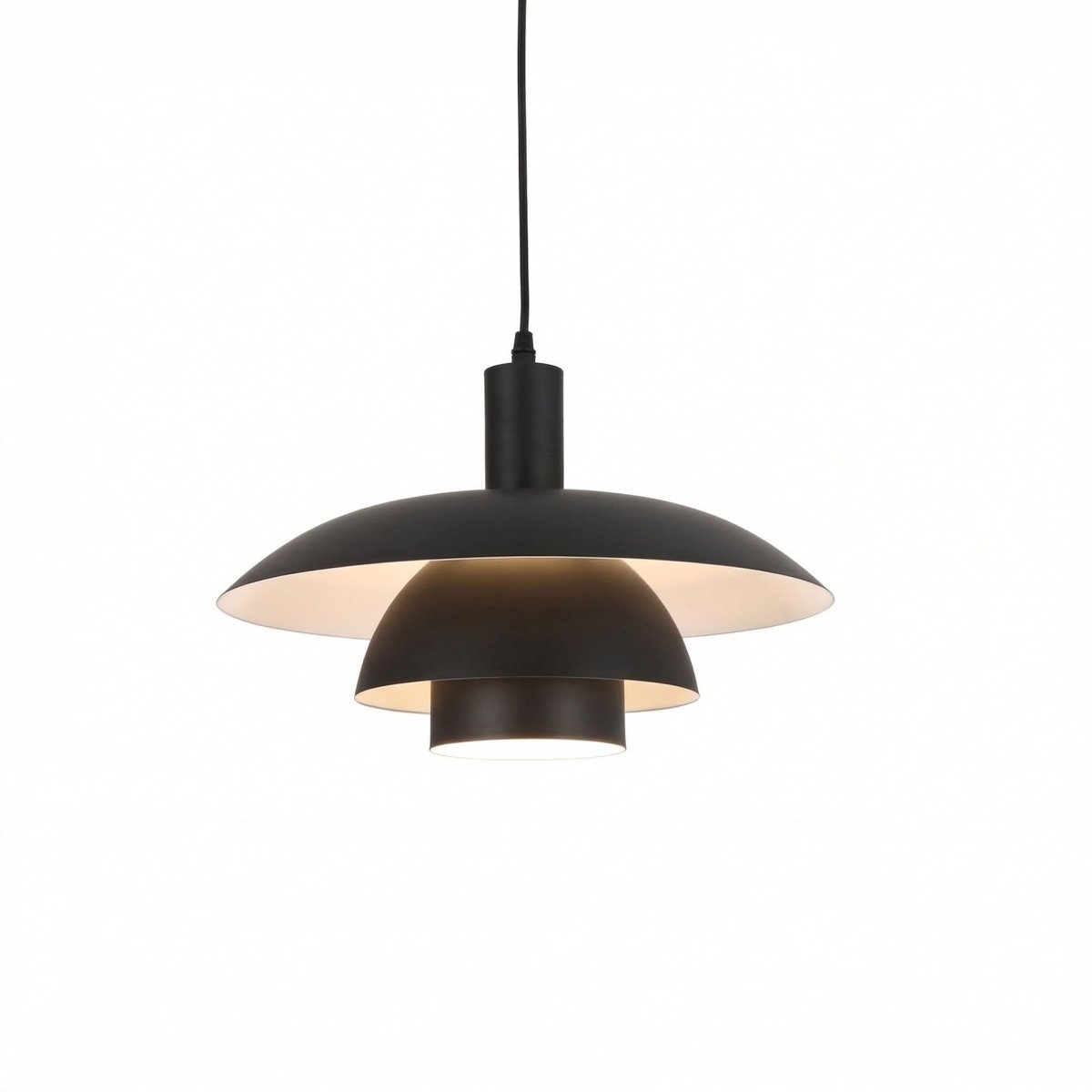 Modern UFO Pendant Light - Metal, 12-inch, Contemporary Design