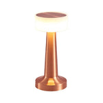 Cordless Disc LED Table Lamp with Touch Dimming