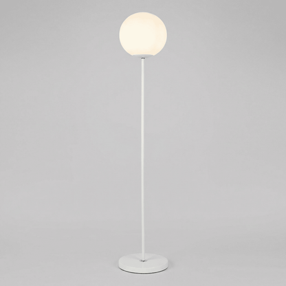 Nordic Style Globe Floor Lamp in Metal and Glass, 60 inches Tall2