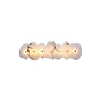 Alabaster Wall Sconce, Modern Gold LED Wall Light
