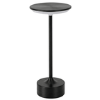 Rechargeable LED Table Lamp - Cordless, Touch Control, Chrome Finish