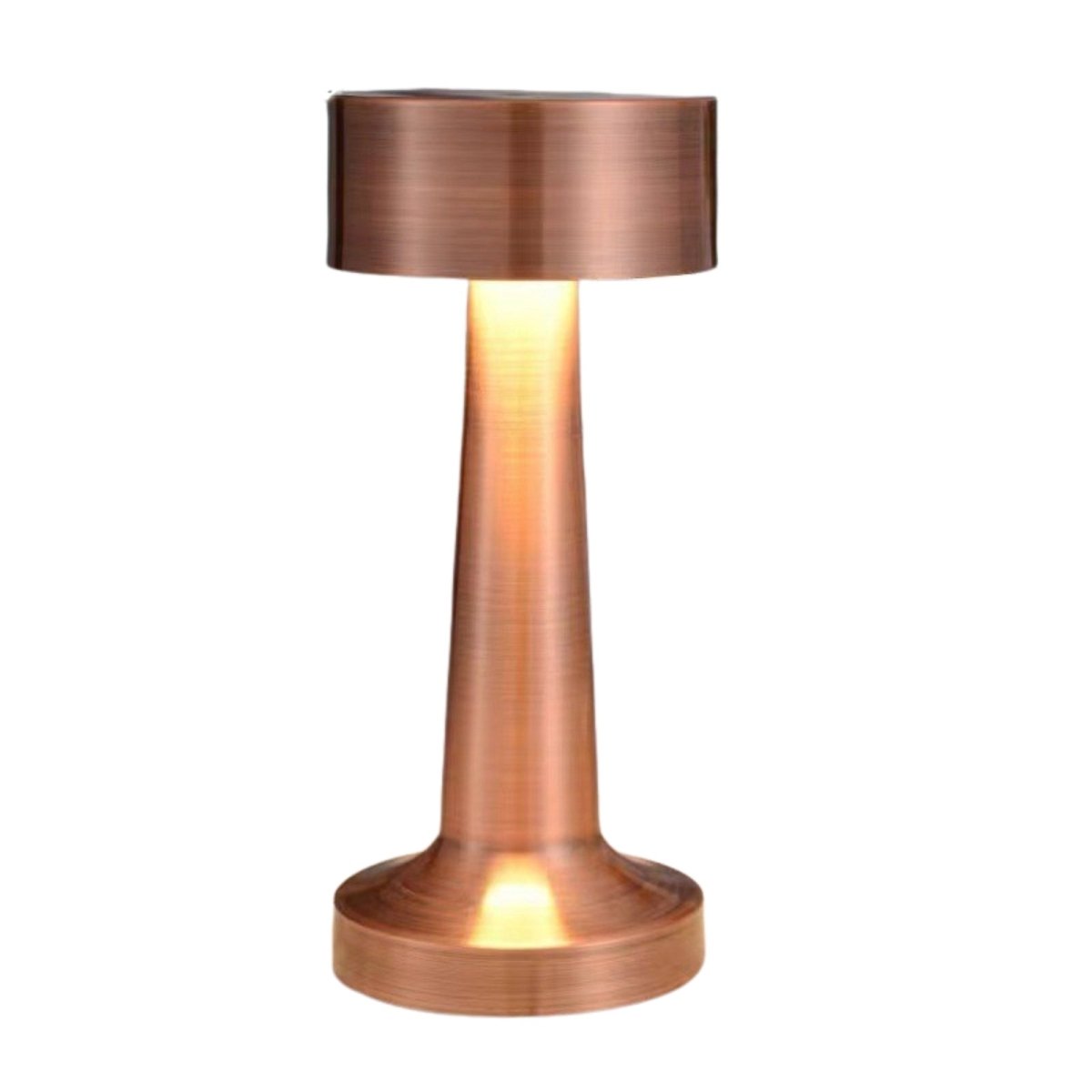 Rechargeable Touch-Control Table Lamp with LED Light, 15 inches