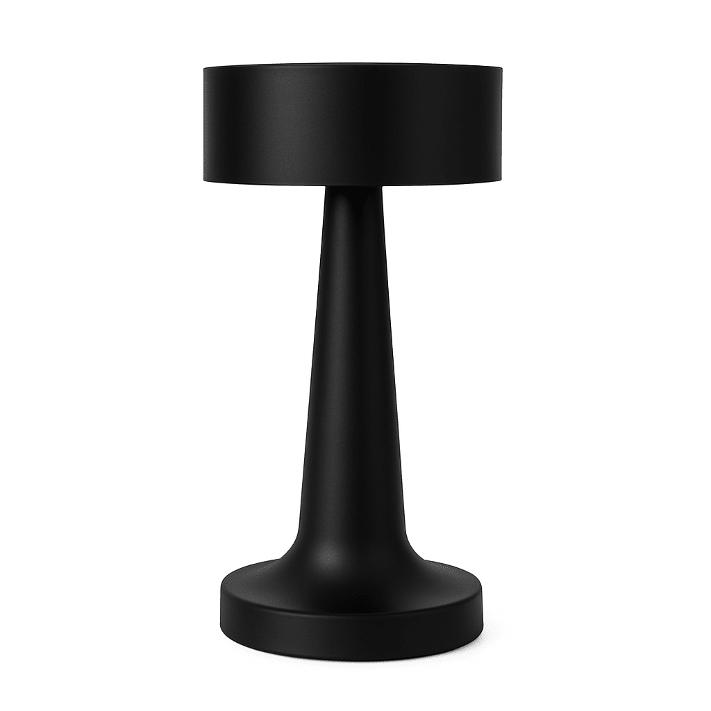 Rechargeable Touch-Control Table Lamp with LED Light, 15 inches