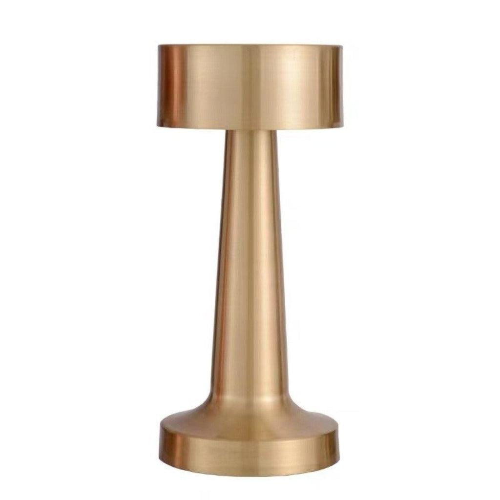 Rechargeable Touch-Control Table Lamp with LED Light, 15 inches