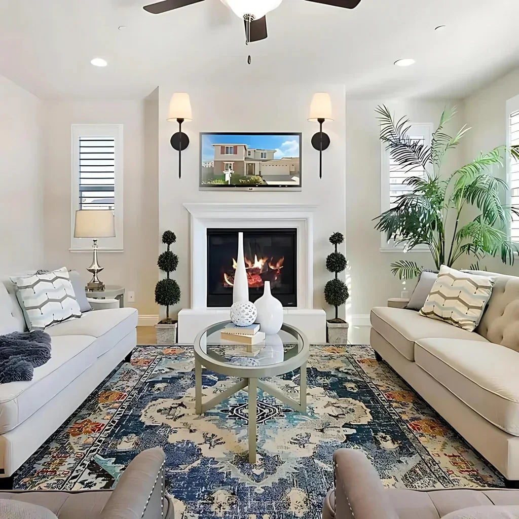 Wireless Wall Sconce with Retro Design