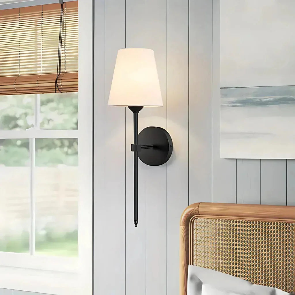 Wireless Wall Sconce with Retro Design