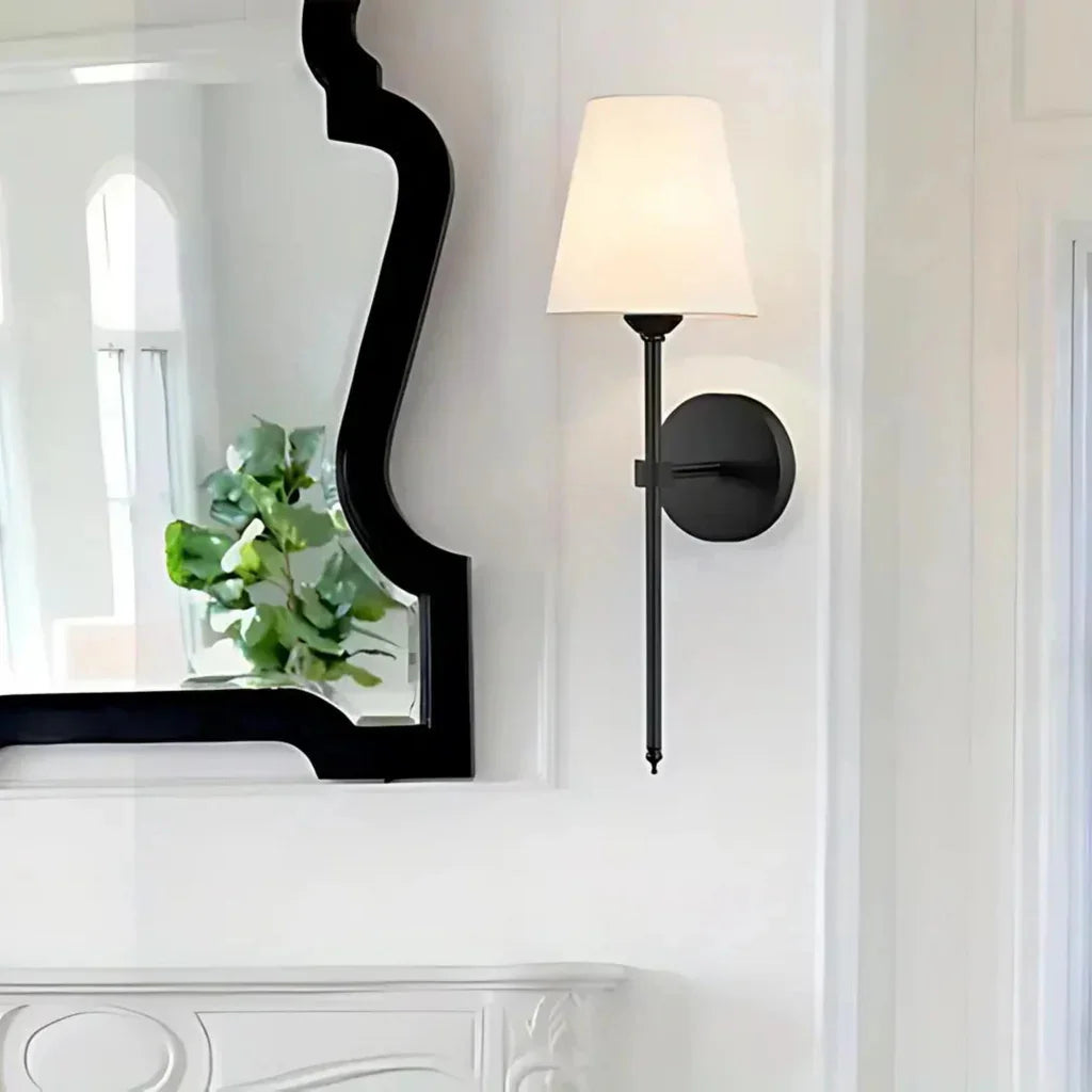 Wireless Wall Sconce with Retro Design