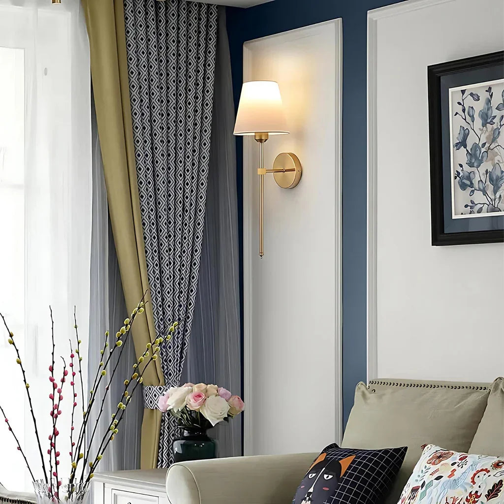 Wireless Wall Sconce with Retro Design