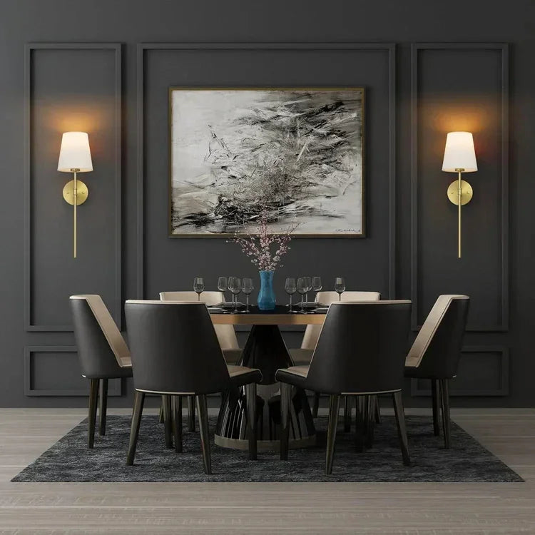 Wireless Wall Sconce with Retro Design