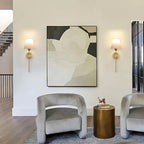 Wireless Wall Sconce with Retro Design