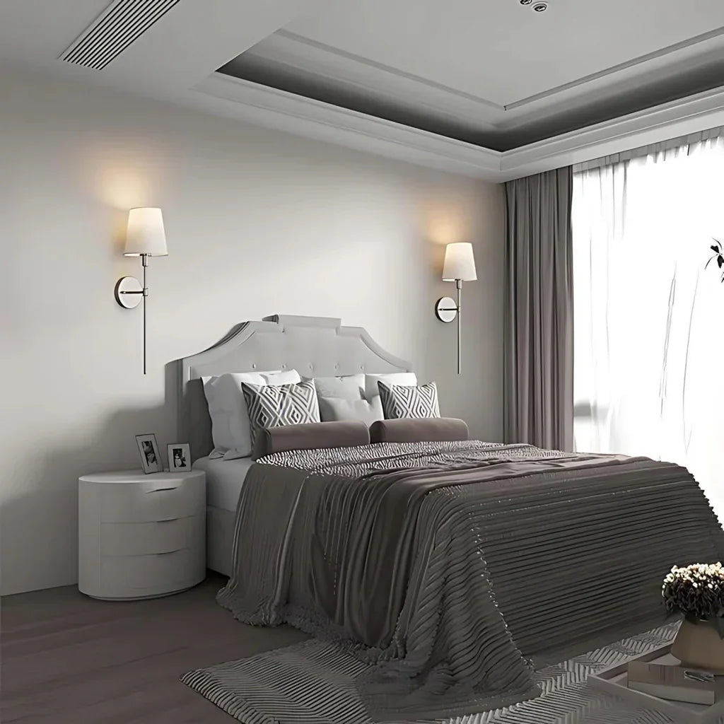 Wireless Wall Sconce with Retro Design