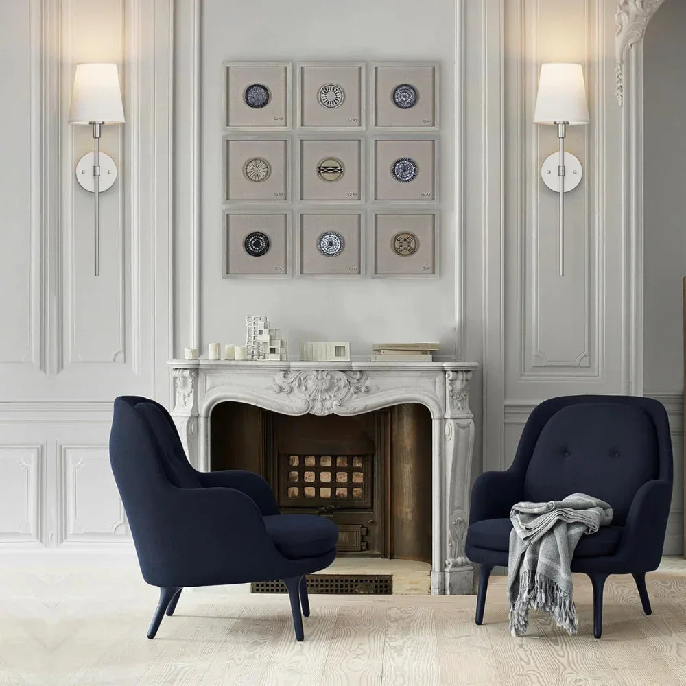 Wireless Wall Sconce with Retro Design